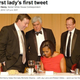 Illustration for article titled Michelle Obamas First Tweet